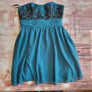 Alfred Angelo Disney Dress Whimsygoth Fairycore Strapless Lace 16